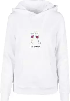 Толстовка Merchcode LETS CELEBRATE, белый