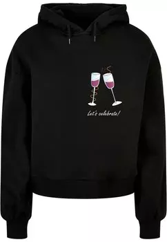 Толстовка Merchcode Lets celebrate, черный