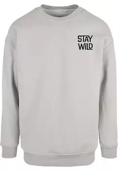 Толстовка Merchcode Stay Wild, серый
