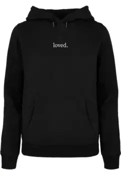 Толстовка Merchcode "Женская худи Merchcode Ladies Love Basic", черный