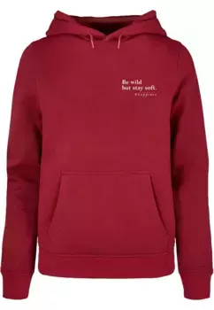 Толстовка Merchcode "Женская толстовка Merchcode Ladies Happines Basic Толстовка ", цвет Burgundy