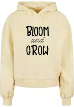 Толстовка Merchcode "Женская женская толстовка Merchcode Spring - Bloom and Grow Oversized Hoody", желтый