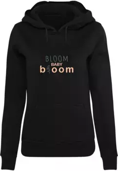 Толстовка Merchcode "Женская женская толстовка Merchcode Spring - Bloom baby Hoody", черный