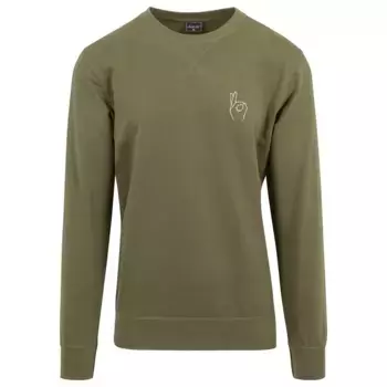 Толстовка Mister Tee Easy Sign, зеленый