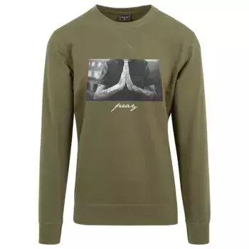 Толстовка Mister Tee Pray, зеленый