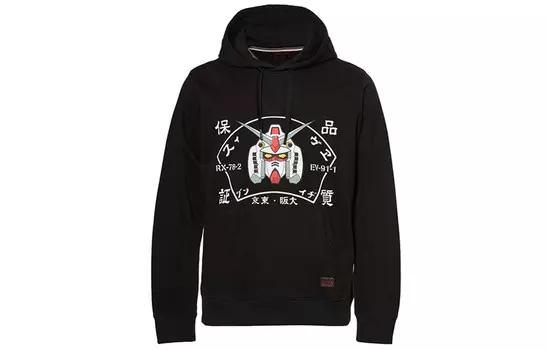 Толстовка мужская черная Evisu, черный
