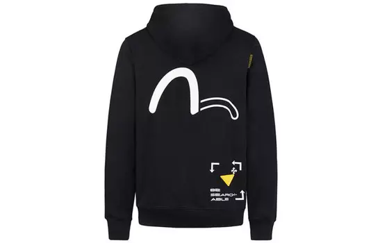 Толстовка мужская черная Evisu, черный