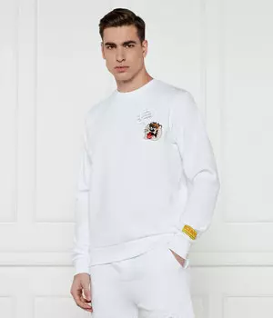 Толстовка мужская Iceberg с нашивкой, белый