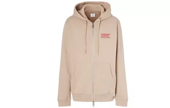 Толстовка мужская мягкая желто-коричневая Burberry, коричневый