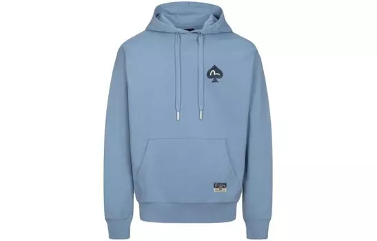 Толстовка мужская синяя Evisu, синий