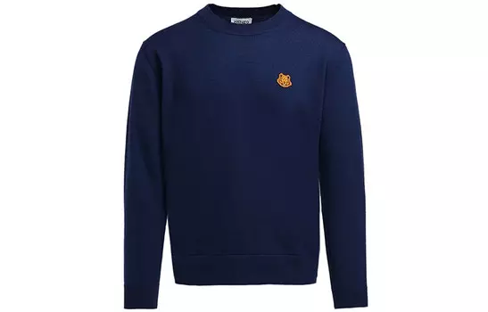 Толстовка мужская синяя Kenzo, синий