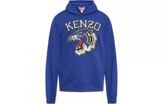 Толстовка мужская синяя Kenzo, синий