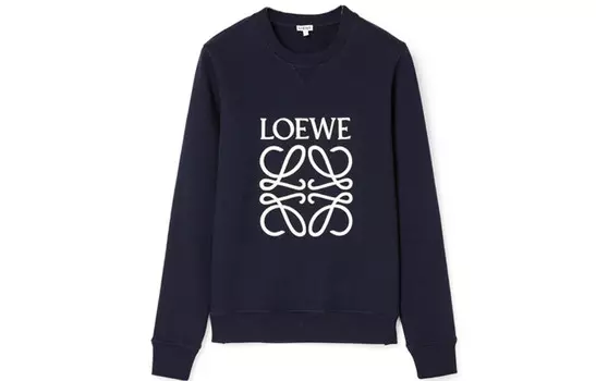 Толстовка мужская темно-синяя Loewe, синий
