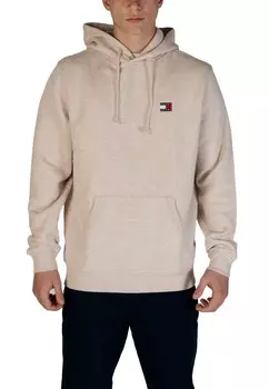 Толстовка мужская Tommy Jeans с капюшоном, бежевый
