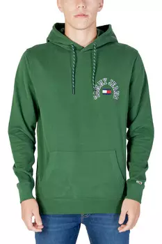 Толстовка мужская Tommy Jeans с капюшоном, зеленый