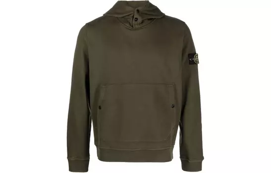 Толстовка мужская зеленая Stone Island, зеленый