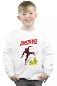 Толстовка на крыше Сорвиголовы Marvel, белый