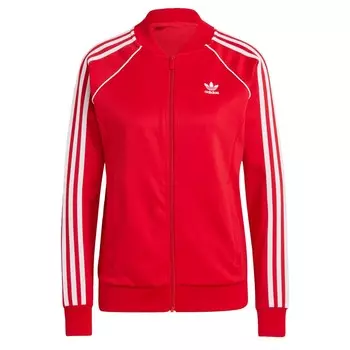 Толстовка на молнии Adidas Adicolor Classics SST, красный