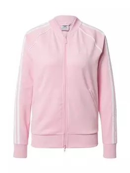 Толстовка на молнии Adidas Adicolor Classics Sst, розовый