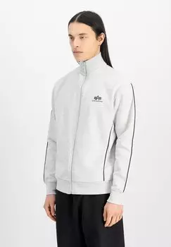 Толстовка на молнии Alpha Industries, серый