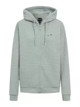 Толстовка на молнии Bench TAMEKA, светло-зеленый