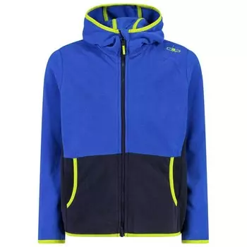 Толстовка на молнии CMP Fix Hood 32H1384, синий