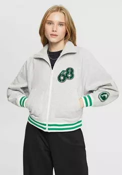 Толстовка на молнии Esprit, светло-серый