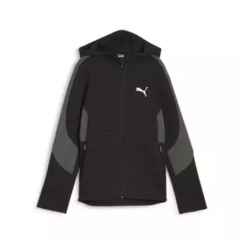 Толстовка на молнии evoStripe для мальчиков PUMA Черный