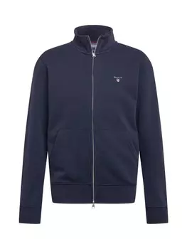 Толстовка на молнии Gant, морской синий