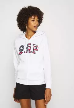 Толстовка на молнии GAP, белый