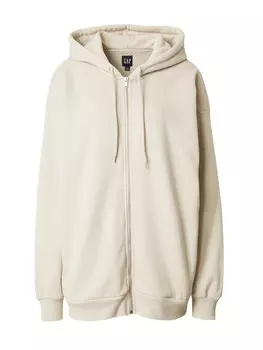 Толстовка на молнии Gap, крем
