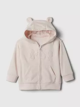 Толстовка на молнии Gap, розовый