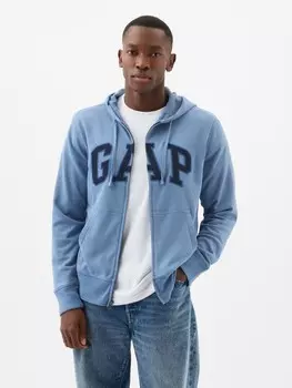 Толстовка на молнии Gap, синий