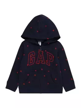 Толстовка на молнии Gap, темно-синий
