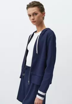 Толстовка на молнии HOODED LONG SLEEVE Jimmy Key, темно-синий