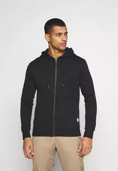 Толстовка на молнии Jack & Jones, черный