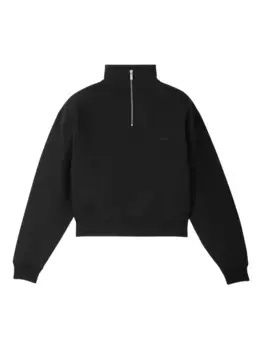 Толстовка на молнии JACQUEMUS, черный