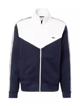 Толстовка на молнии Lacoste, темно-синий