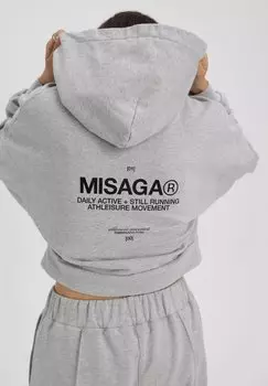 Толстовка на молнии MOVEMENT Misaga, серый