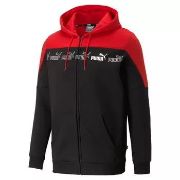 Толстовка на молнии Puma, черный