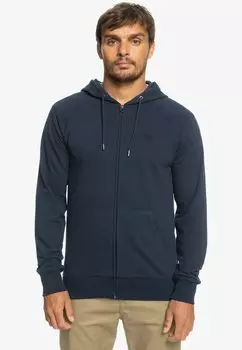 Толстовка на молнии Quiksilver, темно-синий