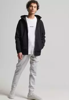 Толстовка на молнии Superdry, черный