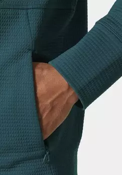 Толстовка на молнии VOLVED AIR MIDLAYER Helly Hansen, зеленый