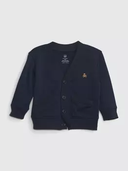 Толстовка на пуговицах Gap, синий