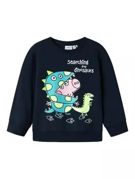 Толстовка NAME IT NMMFIND PEPPA, темно-синий/светло-синий
