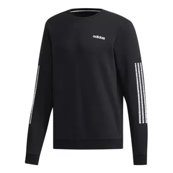 Толстовка neo m ce 3s swtshrt round neck pullover black Adidas, черный