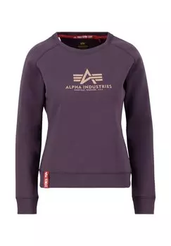 Толстовка NEW Alpha Industries, фиолетовый