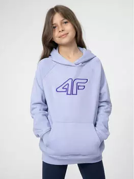 Толстовка обычного кроя 4F, фиолетовый