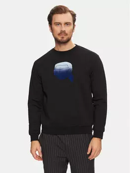 Толстовка обычного кроя 705432 551942 Karl Lagerfeld, черный