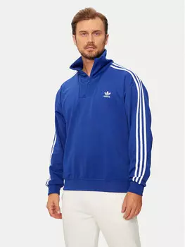 Толстовка обычного кроя Adidas, синий